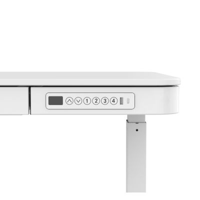 5. Biurko ACTIVEJET z el.reg.wys. 120x60 ET119S biały