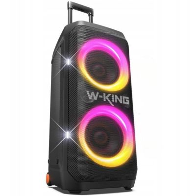 2. Głośnik bezprzewodowy Bluetooth W-KING T12 czarny