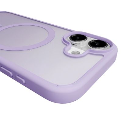 6. Etui Puro Gradient TPU kompatybilne z MagSafe na iPhone 17 - fioletowe