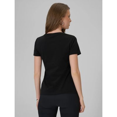 2. T-shirt slim gładki damski 4F 4FRSS26TTSHF3628-20S