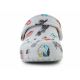 7. Klapki Crocs Classic Race Cars Graphic Jr 210992-1NN