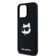 6. Etui Karl Lagerfeld Silicone Choupette Head MagSafe na iPhone 15 Pro Max - czarne