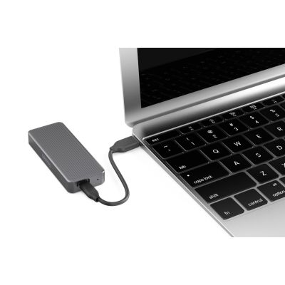 3. Obudowa USB 3.2 Typ C na dysk SSD M.2 NVMe 20 Gbps aluminiowa