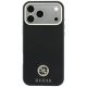3. Etui Guess Grained Round Strass Logo MagSafe na iPhone 18 Pro / 17 Pro - czarne