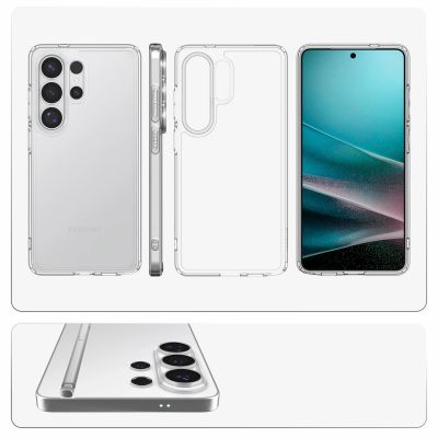 13. Etui Spigen Ultra Hybrid na Samsung Galaxy S26 Ultra - przezroczyste