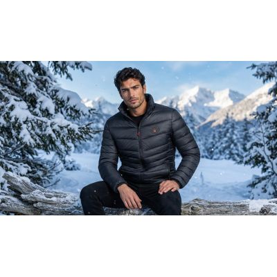 8. Kurtka męska Geographical Norway BARTINE BLACK DB MEN 233 (WY6915H/GN-BLACK)