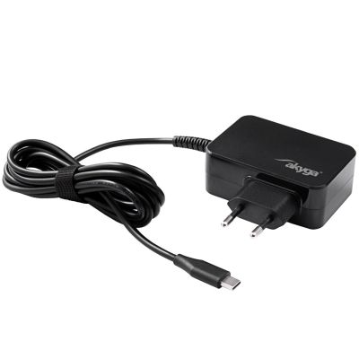 6. AKYGA ZASILACZ DO NOTEBOOKA 5-20V / 3-4,5A 90W USB C GAN PD AK-ND-82