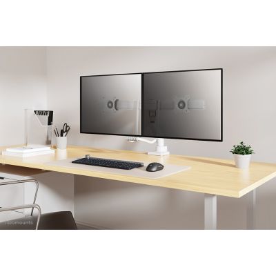 16. Neomounts DS75-450WH2 uchwyt / stojak do monitorów 81,3 cm (32") Biurko Biały