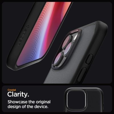 10. Etui Spigen Ultra Hybrid na iPhone 16 Pro Max - czarne