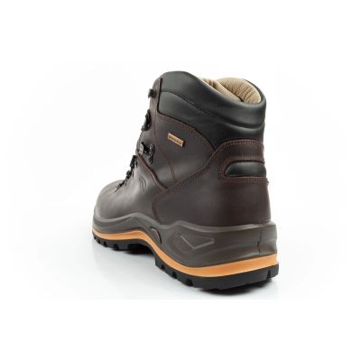 5. Grisport Marrone buty męskie trekkingowe skóra wodoodporne za kostkę