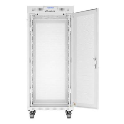 4. Lanberg FF01-6827-23SL stojak 27U Stojak montowany na podłodze Szary