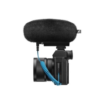 7. Sennheiser MKE 400 - Mikrofon pojemnościowy, superkardioidalny