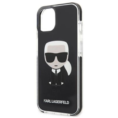 6. Etui Karl Lagerfeld Iconik Karl na iPhone 13 mini - czarne