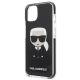 6. Etui Karl Lagerfeld Iconik Karl na iPhone 13 mini - czarne