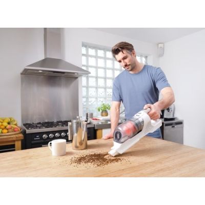 3. Black & Decker BHFEA515J okurzacz na kiju/szczotka elektryczna Pionowy odkurzacz Bateria Suchy Cykloniczny Bez worka 0,5 l Pomarańczowy, Biały 1,5 Ah