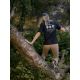 6. T-shirt loose z nadrukiem damski 4F 4FKAW26TTSHF4507-20S
