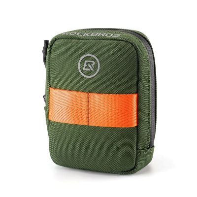 2. Rockbros torba rowerowa podsiodłowa zielona 0,35l