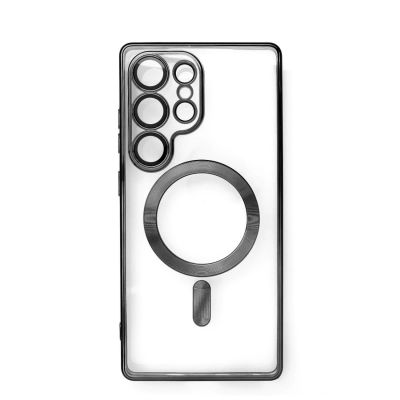 Etui Electroplated Case z MagSafe galwanizowane na iPhone 16e / 17e - czarne