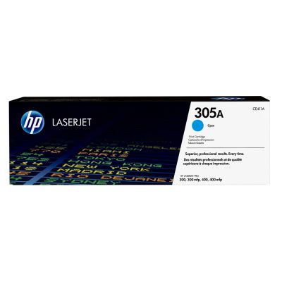 9. HP 305A oryginalny wkład z błękitnym tonerem LaserJet