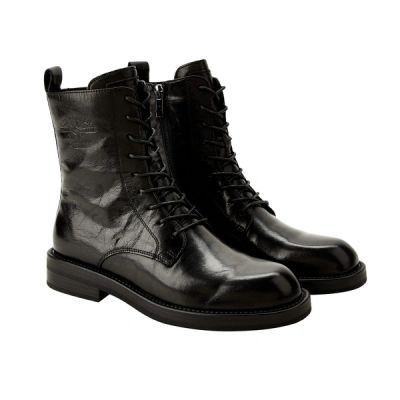 5. Lee Cooper buty damskie botki czarne trzewiki skóra naturalna modne