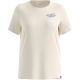 2. Koszulka z krótkim rękawem damska ODLO T-shirt crew neck s/s COTTON BLEND THERE'S MORE OUT THERE beżowa