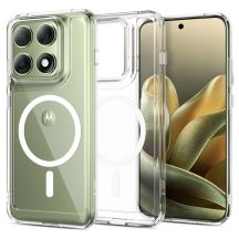 Etui Tech-Protect FlexAir Hybrid MagSafe na Motorola Edge 70 Pro 5G - przezroczyste