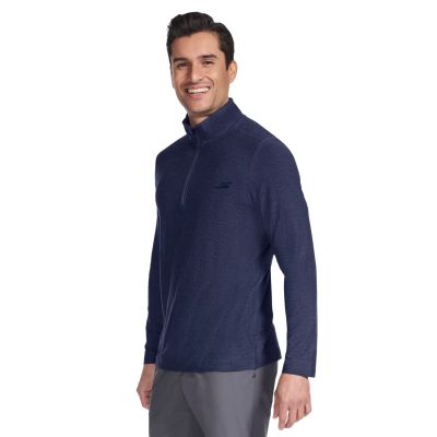 2. Skechers GoDri All Day 1/4 Zip LT71-NVY Granatowe M