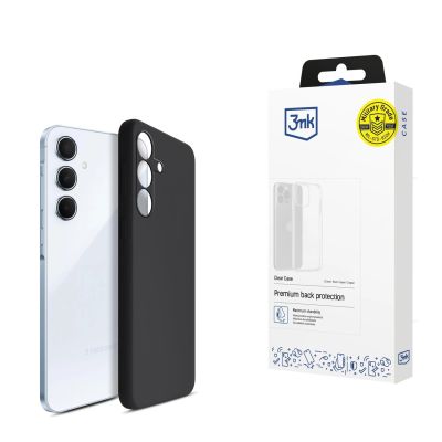 Etui 3mk Silicone Case na Samsung Galaxy A55 5G - czarne