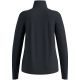 2. Bluza rozpinana damska Odlo GRID FLEECE Mid layer full zip czarna