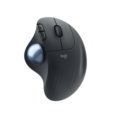 8. Logitech ERGO M575 for Business myszka Biuro Po prawej stronie RF Wireless + Bluetooth Manipulator kulkowy 2000 DPI
