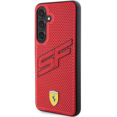 2. Etui Ferrari Big SF Perforated na Samsung Galaxy S24 - czerwone