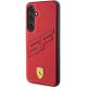 2. Etui Ferrari Big SF Perforated na Samsung Galaxy S24 - czerwone