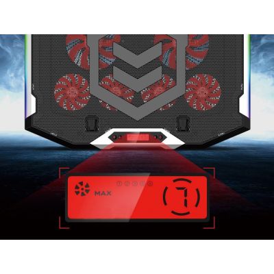4. Conceptronic THYIA01B podkładka chłodząca do laptop 43,2 cm (17") Szary