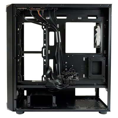 14. LC-Power Gaming 804B - Midi Tower - obudowa PC - ATX - micro ATX - Mini-ITX - Metal - Plastik - Szkło hartowane - 16 cm