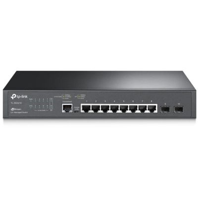 TP-Link Omada SG3210 przełącznik sieciowy Zarządzany L2/L3 Gigabit Ethernet (10/100/1000) 1U Czarny
