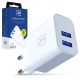 Ładowarka sieciowa 3mk FlowPower 10W 2.4A 2A - biała