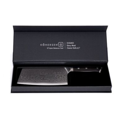 9. Tasak Cleaver Kohersen Elegance Ebony Wood 16,5cm