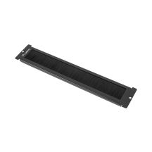 LANBERG PANEL SZCZOTKOWY DO SZAFY 19" STOJĄCEJ FF01 Z LCD MONTOWANY W PRZEPUSTACH KABLOWYCH CZARNY