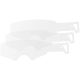 Zrywki LEATT Tear-Off Vizion Standard (20 szt)   one size