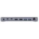 25. Unitek Potrójna stacja dokująca USB4 40Gb/s,zasilacz 120W