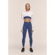 Legginsy treningowe damskie CASALL Performance Running Tights kolor granatowy