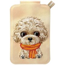 Portfel Magnetyczny Nimmy New Big-Eye Cute Pets 2.0 Dog ze stojakiem na telefon - brązowy