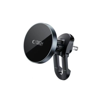4. Uchwyt Samochodowy Tech-Protect mm15W-V5 Magnetic MagSafe na kratkę nawiewu - czarny