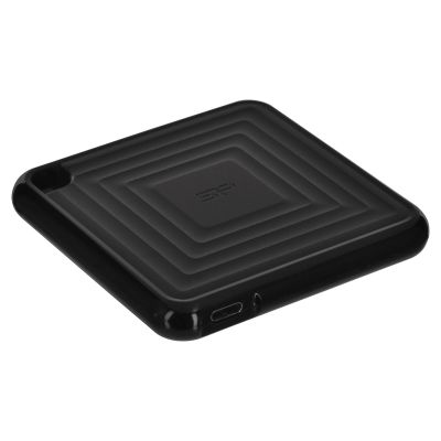 6. Dysk zewnętrzny SSD Silicon Power PC60 (2TB; USB 3.2 Gen 2; SP020TBPSDPC60CK)