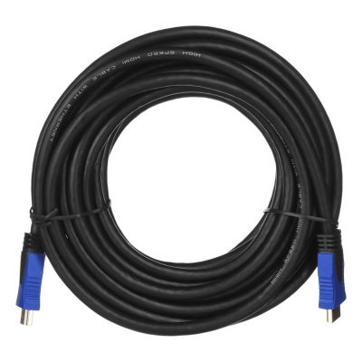 2. Kabel Lanberg CA-HDMI-20CU-0100-BK (HDMI M - HDMI M; 10m; kolor czarny)