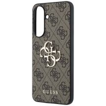 Etui Guess Leather 4G Metal Logo na Samsung Galaxy A37 5G - brązowe
