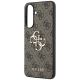 Etui Guess Leather 4G Metal Logo na Samsung Galaxy A37 5G - brązowe