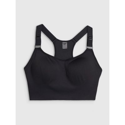 9. Biustonosz treningowy z wysokim wsparciem damski 4F 4FWMM00USBAF216-20S