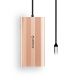 2. Stacja dokująca USB-C Orico XDR 12w1 USB-A USB-C HDMI 4K VGA RJ45 Gigabit PD 100W czytnik kart SD i microSD - różowo-złota