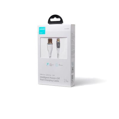 3. Kabel Joyroom Star-Cloud Series A3 USB-A / Lightning 2.4A 1.2m z inteligentnym wyłącznikiem - biały